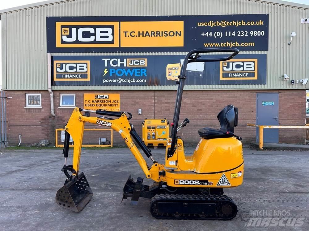 JCB 8008 Minikaivukoneet < 7t