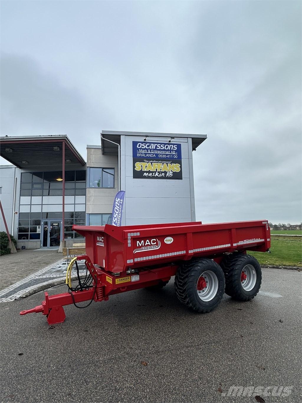 MAC GP12 Kippiperävaunut