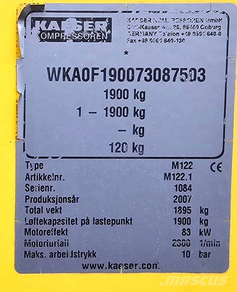 Kaeser M 122 Kompressorit
