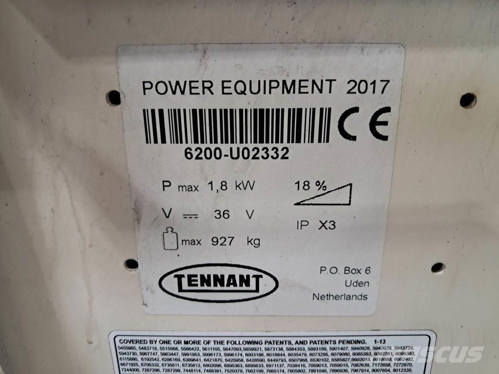 Tennant 6200 Lakaisukoneet