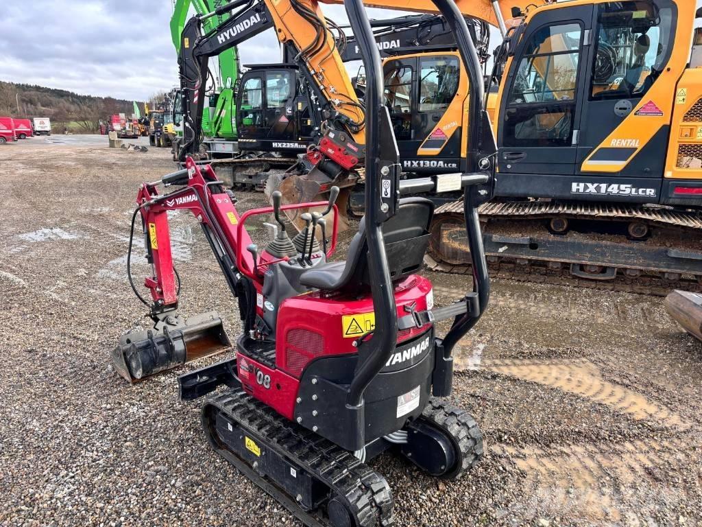 Yanmar SV 08 Minikaivukoneet < 7t