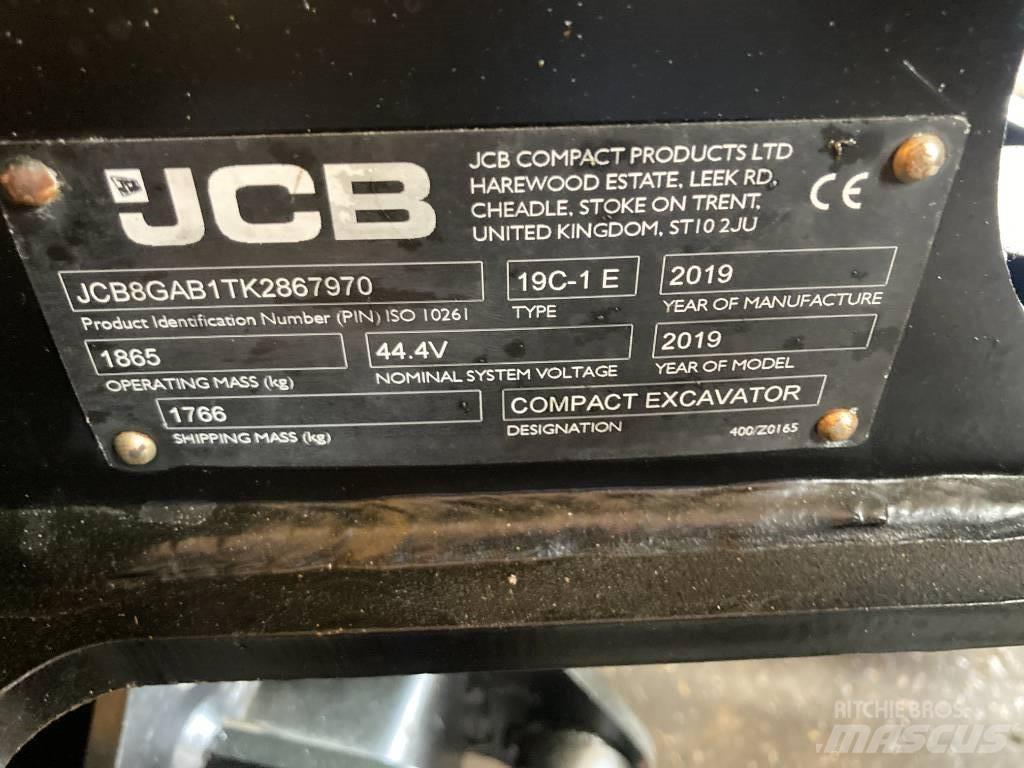 JCB 19 C-IE Minikaivukoneet < 7t