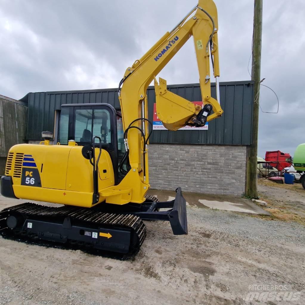 Komatsu PC56-7 Minikaivukoneet < 7t