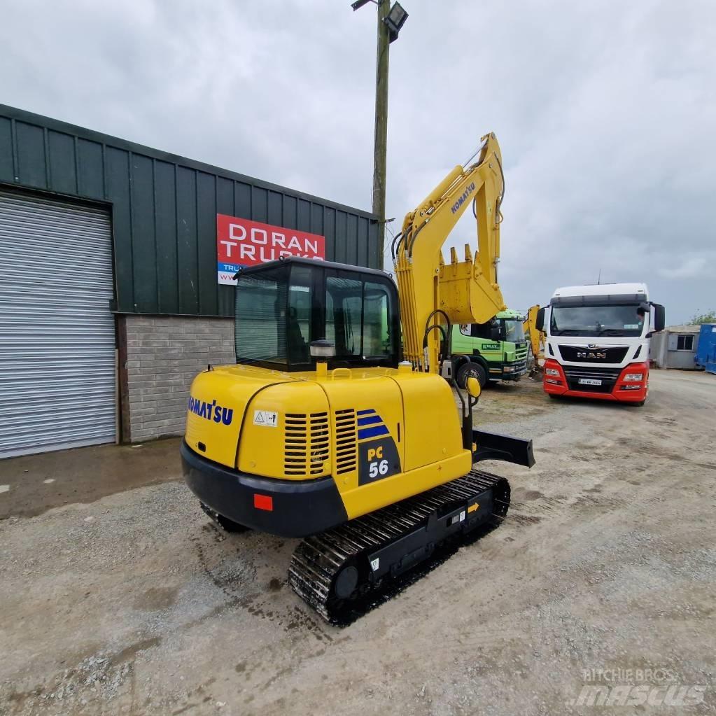 Komatsu PC56-7 Minikaivukoneet < 7t