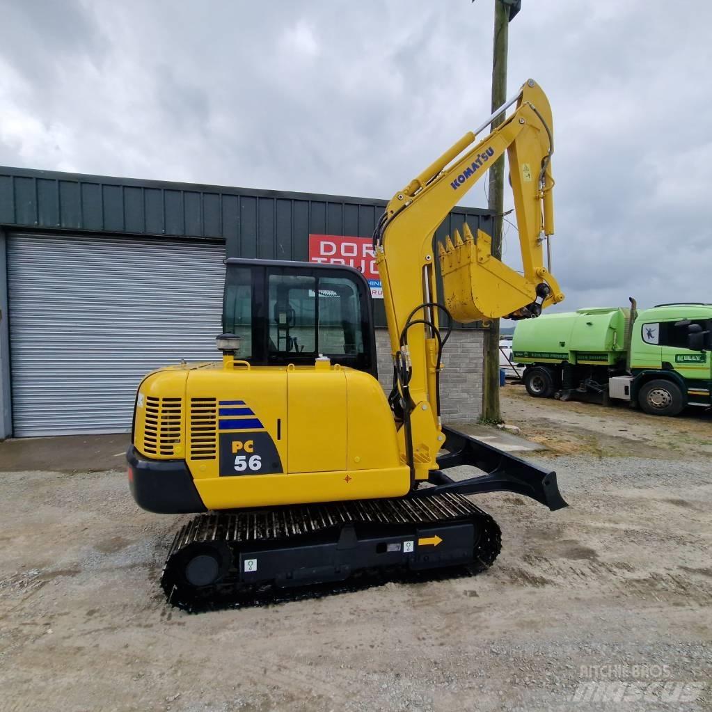 Komatsu PC56-7 Minikaivukoneet < 7t