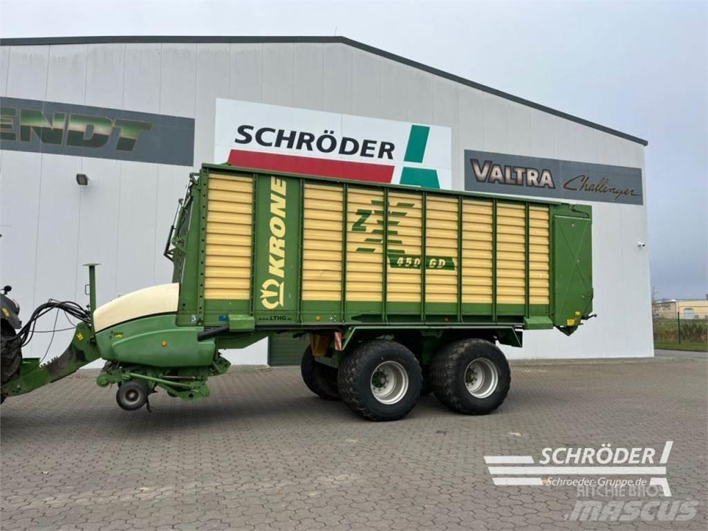 Krone ZX 450 HD Keräävät noukinvaunut ja silppurivaunut