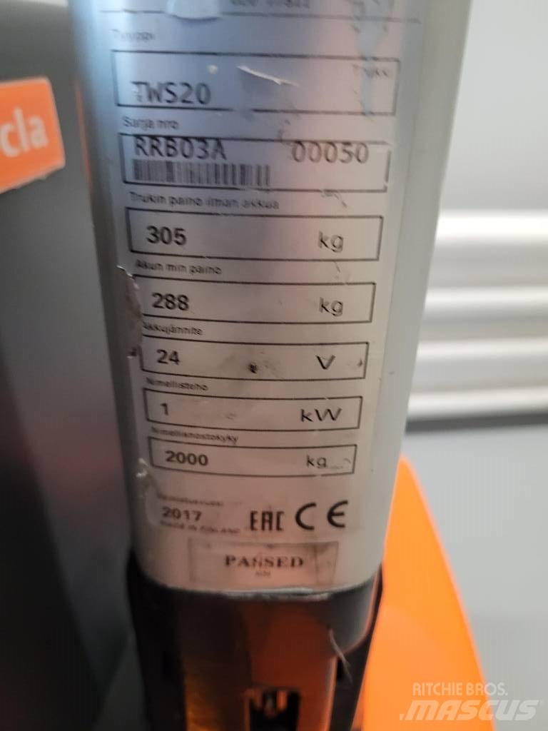 Rocla TWS20 Lavansiirtotrukit