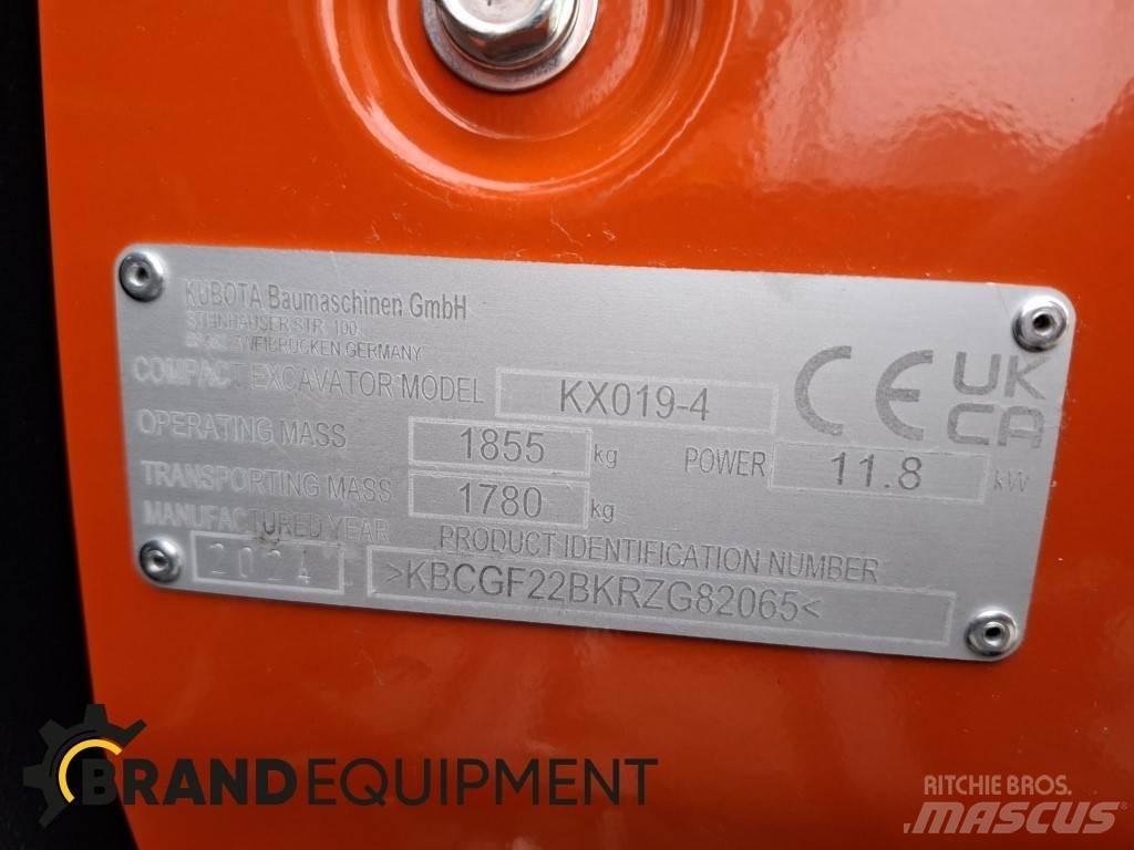 Kubota KX019-4 Minikaivukoneet < 7t