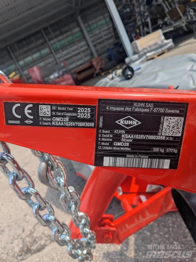 Kuhn GMD 28 Niittokoneet