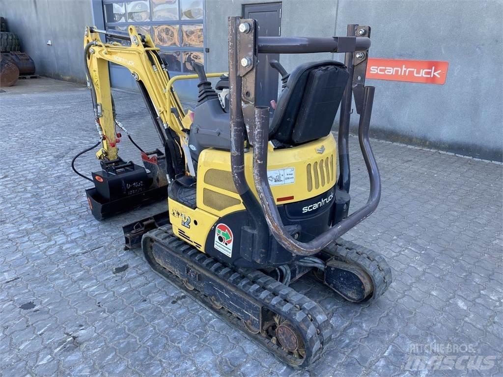 Yanmar VIO12 Pyöräkaivukoneet