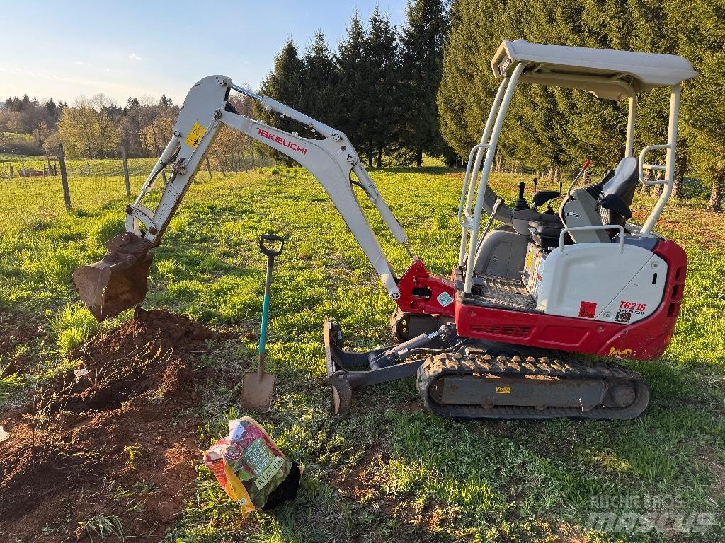 Takeuchi TB 216 Minikaivukoneet < 7t