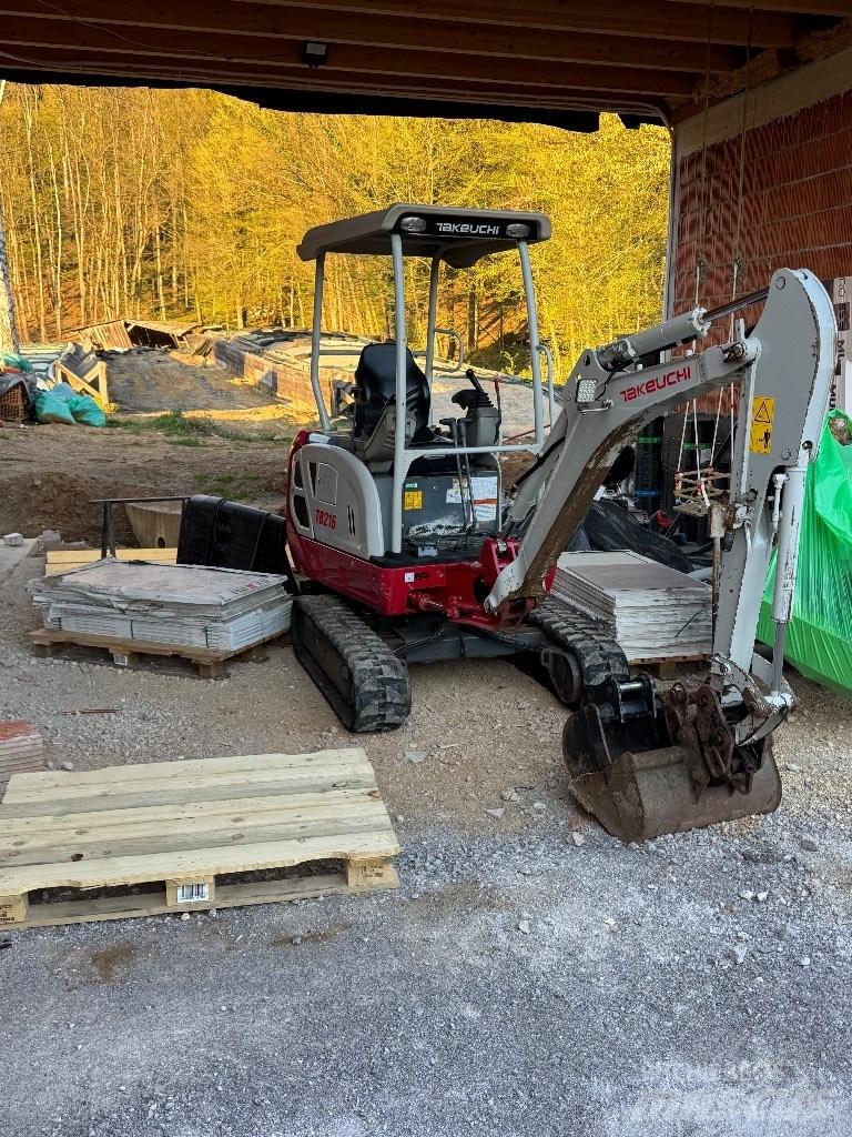 Takeuchi TB 216 Minikaivukoneet < 7t