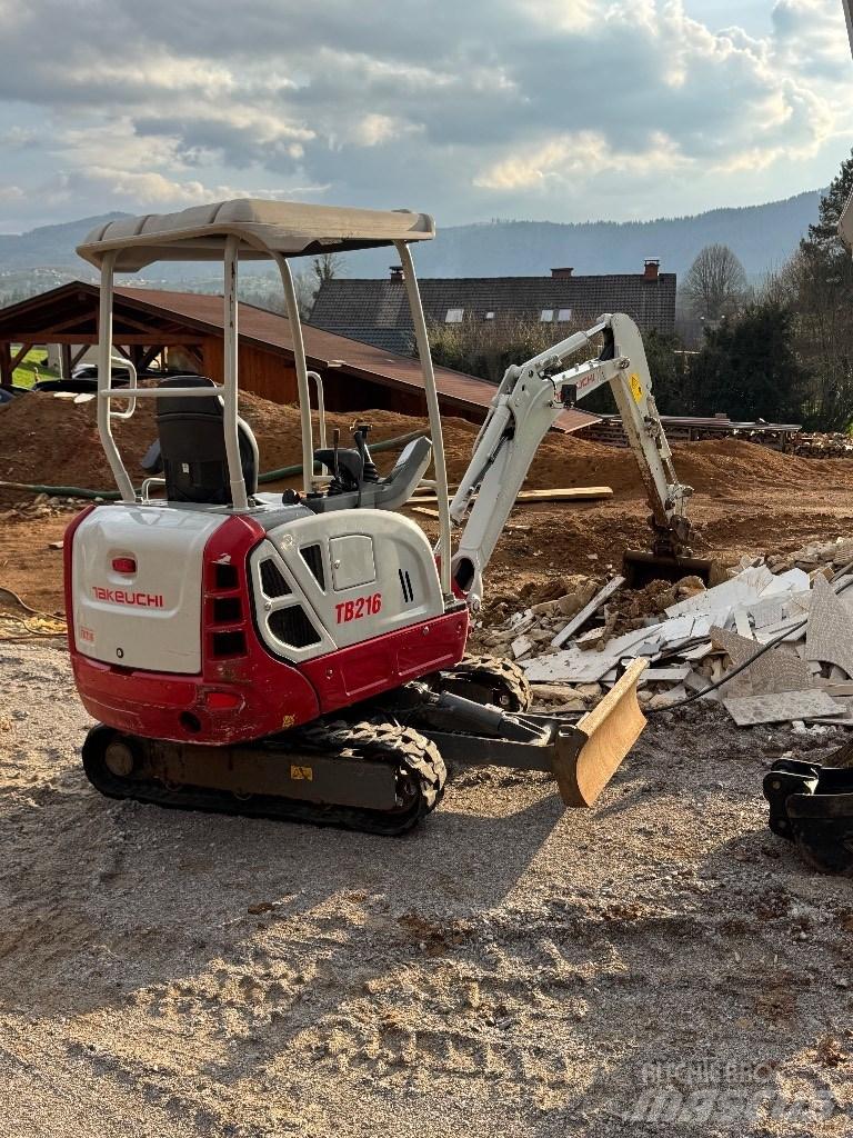 Takeuchi TB 216 Minikaivukoneet < 7t