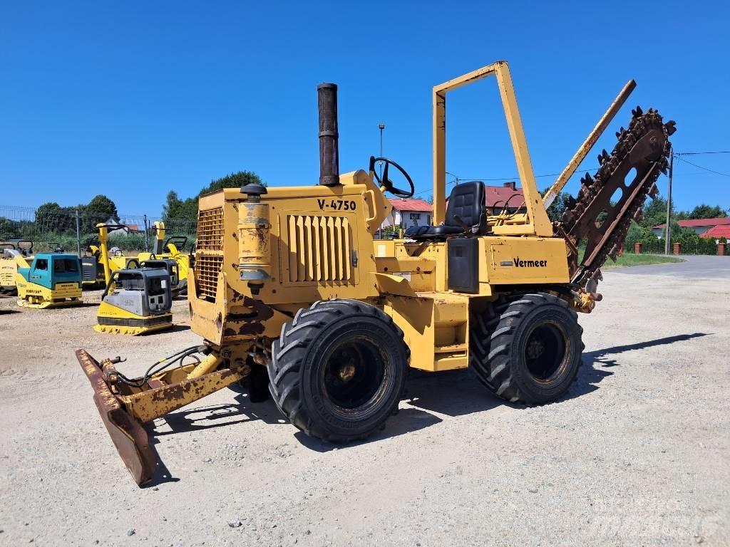 Vermeer V4750 Ketjukaivurit