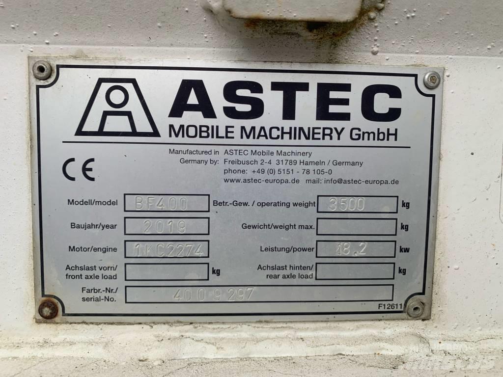 Astec BF400 Muut