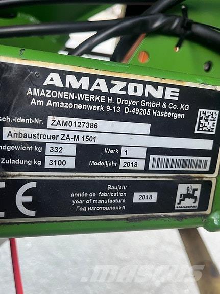 Amazone ZA-M 1501 Lannoitteenlevittimet