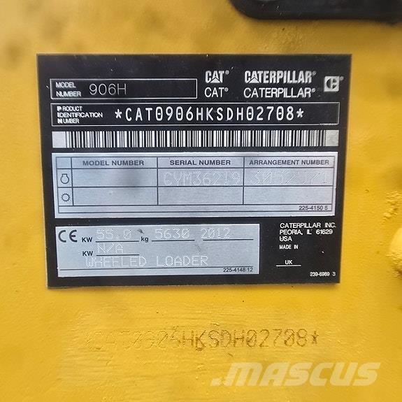 CAT 906H Pyöräkuormaajat