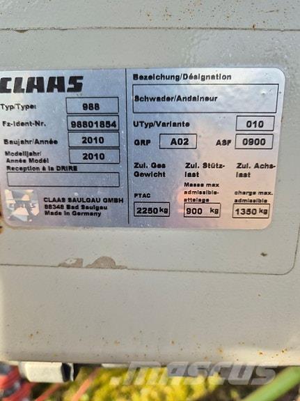CLAAS Liner 2900 Karhottimet