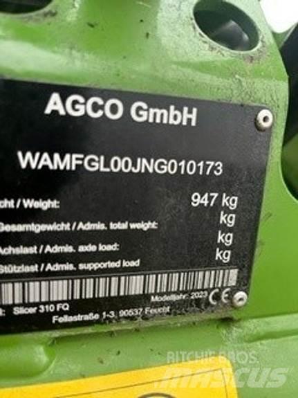 Fendt Slicer 310FQ Muut heinä- ja tuorerehukoneet