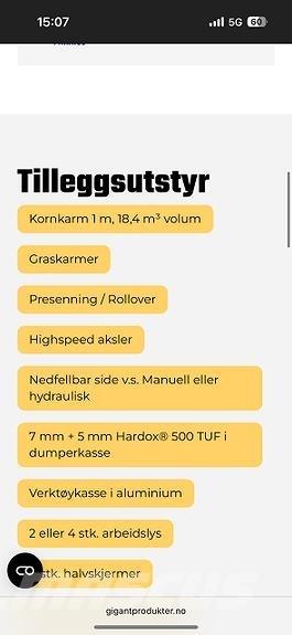 Gigant Gd150 Yleisperävaunut