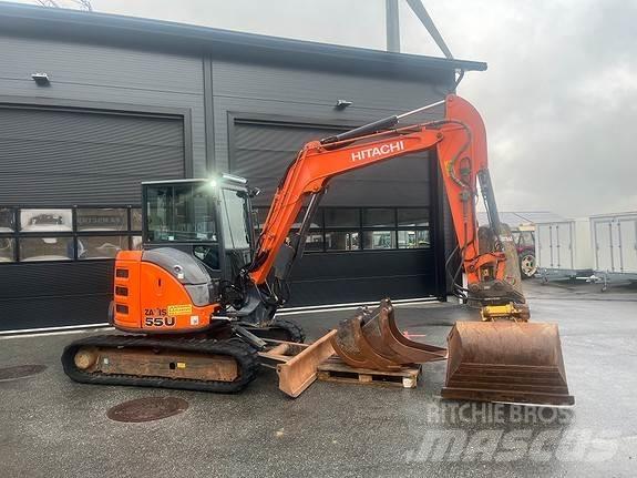 Hitachi ZX55u Minikaivukoneet < 7t