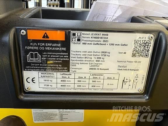 Hyster J2,0XNT Dieseltrukit