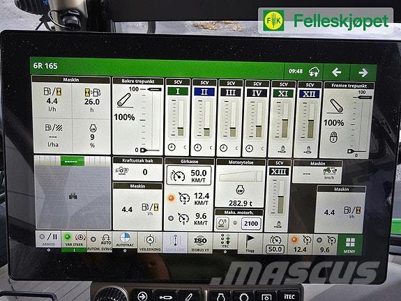 John Deere 6R 165 Traktorit