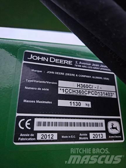 John Deere H360C Muut maatalouskoneet