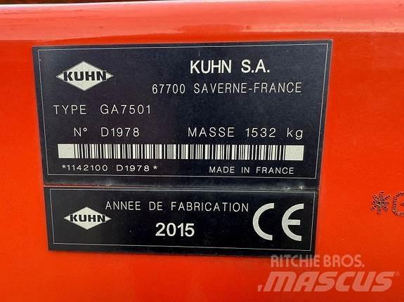 Kuhn GA7501 Karhottimet