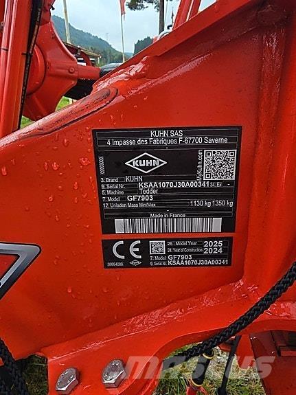 Kuhn GF7903 Pyöröpaalaimet