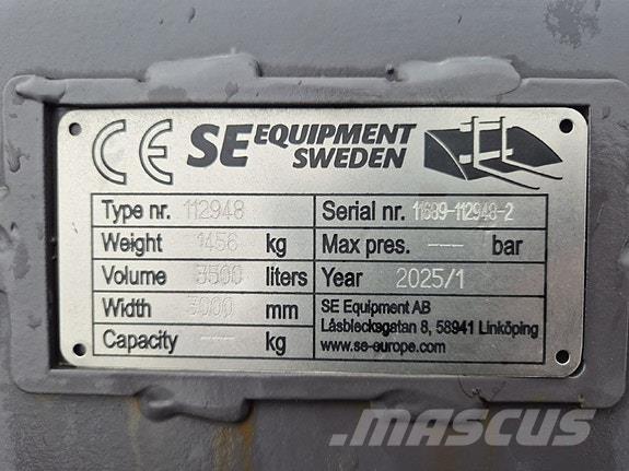  Lasterskuffe 3500L Muut