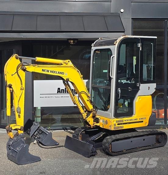 New Holland E18SR Minikaivukoneet < 7t