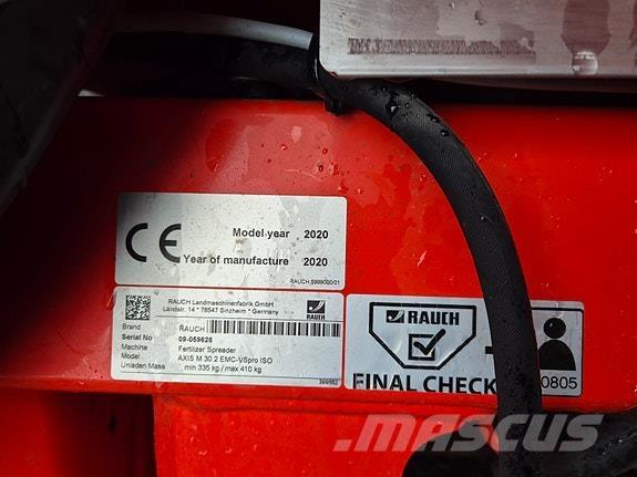 Rauch Axis 30.2 Kuivalannan levittimet