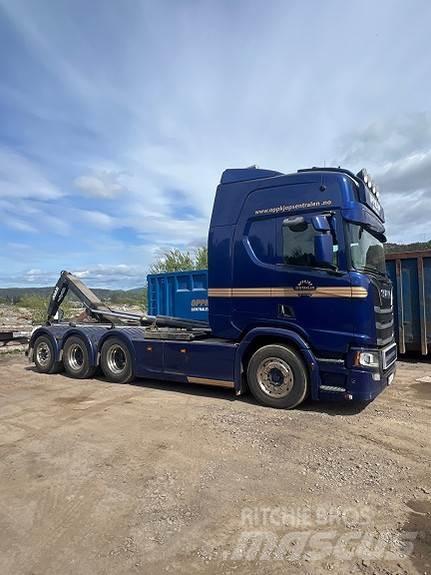 Scania R 650 Vaihtolava-autot