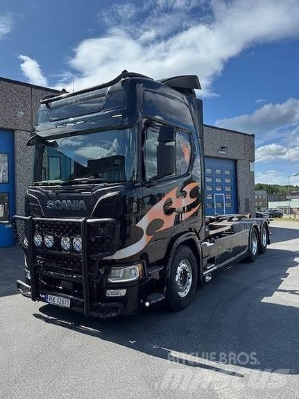 Scania R580LB6X4Nb Vaihtolava-autot