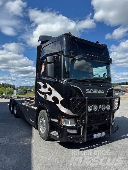 Scania R580LB6X4Nb Vaihtolava-autot