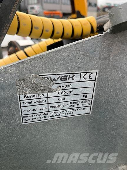 Snowek AH 330 Muut tie- ja lumikoneet