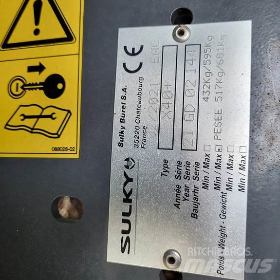 Sulky X40+ Econov Kuivalannan levittimet