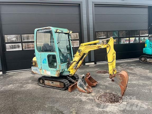 Yanmar B15 Minikaivukoneet < 7t
