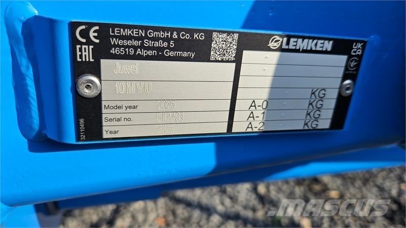 Lemken JUWEL 10M Paluuaurat
