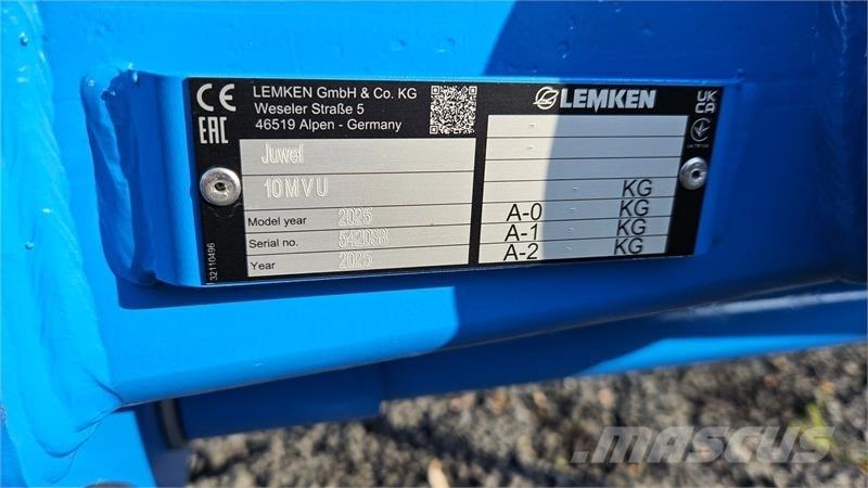 Lemken JUWEL 10M Paluuaurat