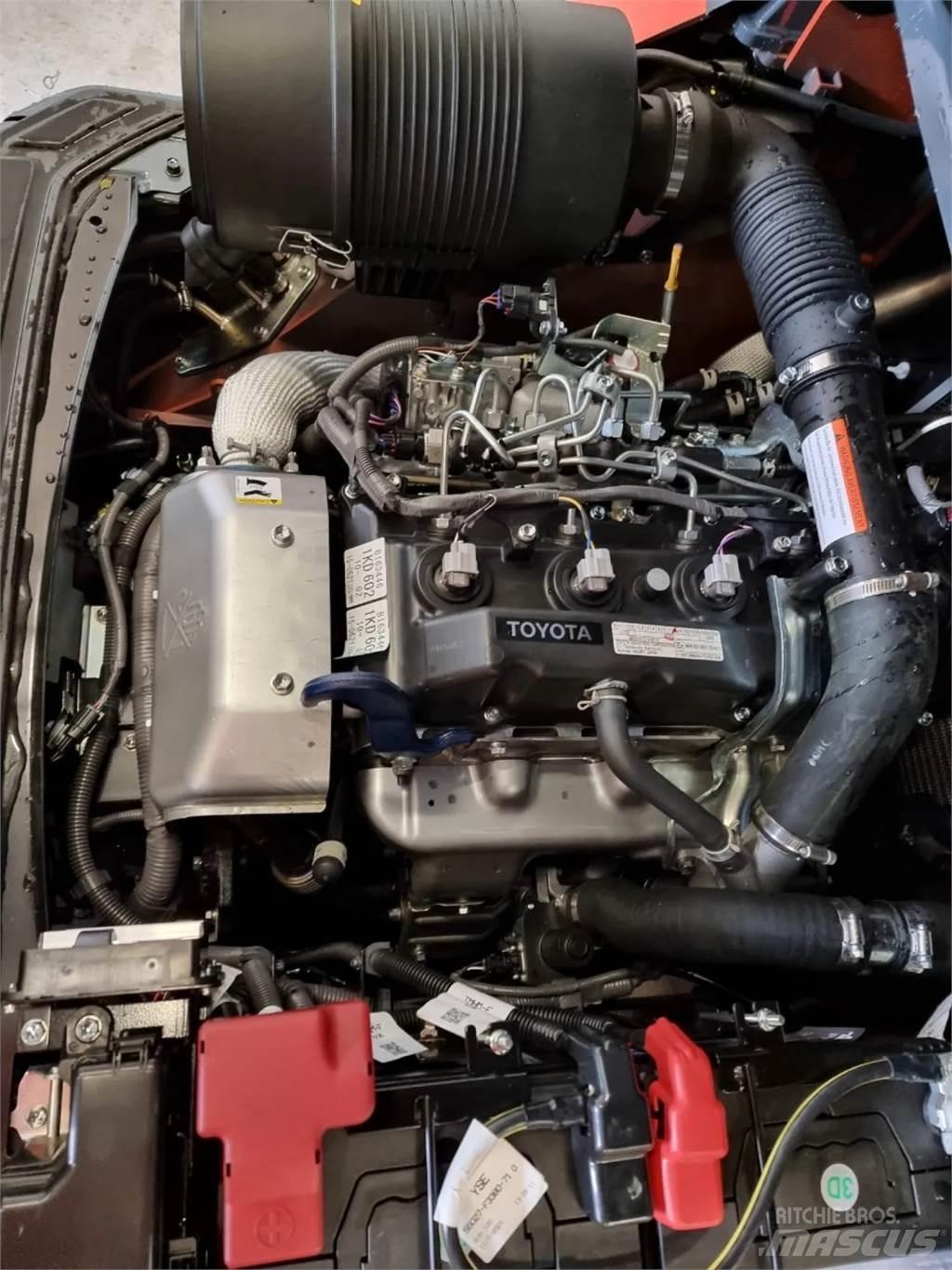 Toyota 8FD70F Dieseltrukit