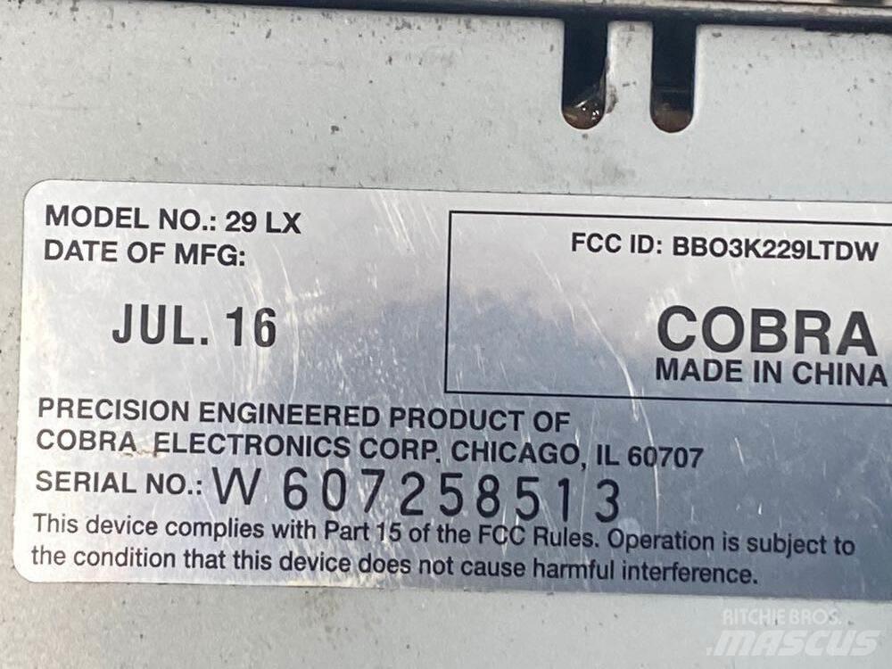 Cobra 29LX Sähkö ja elektroniikka