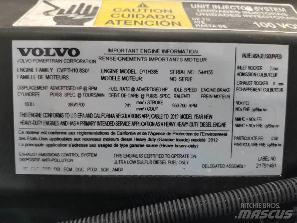 Volvo D11H Moottorit