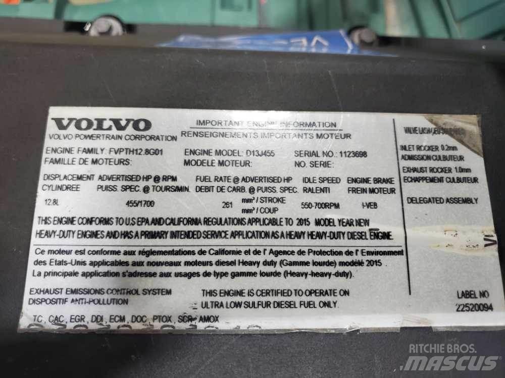 Volvo D13J Moottorit