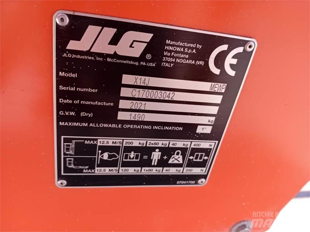 JLG X14J Kuukulkijat