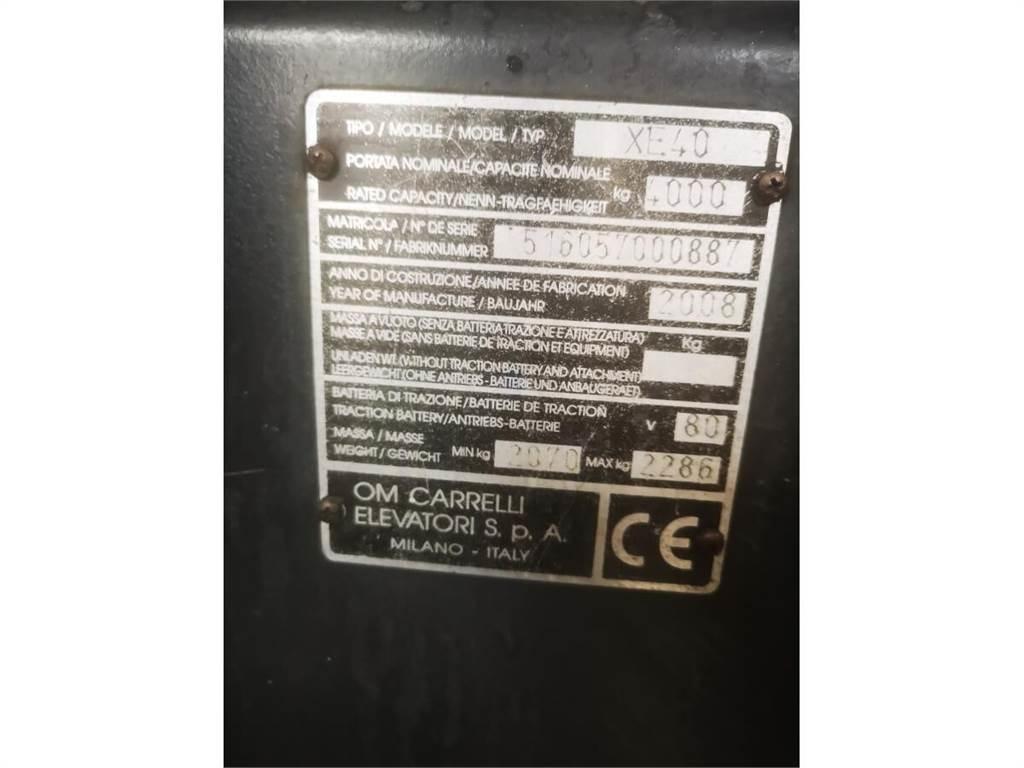 OM XE40 Sähkötrukit