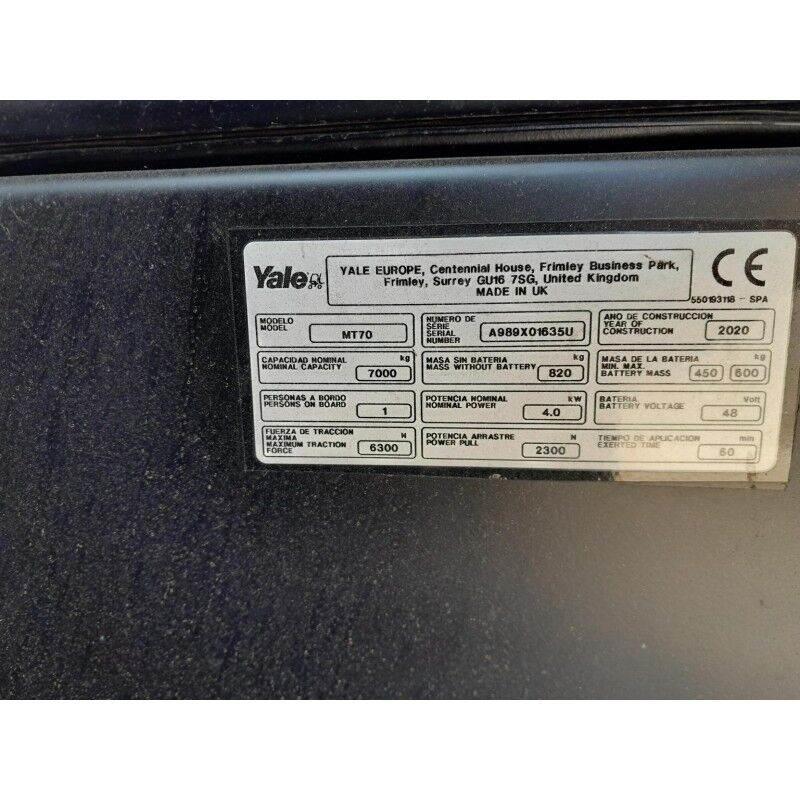 Yale MT70 Vetotrukit