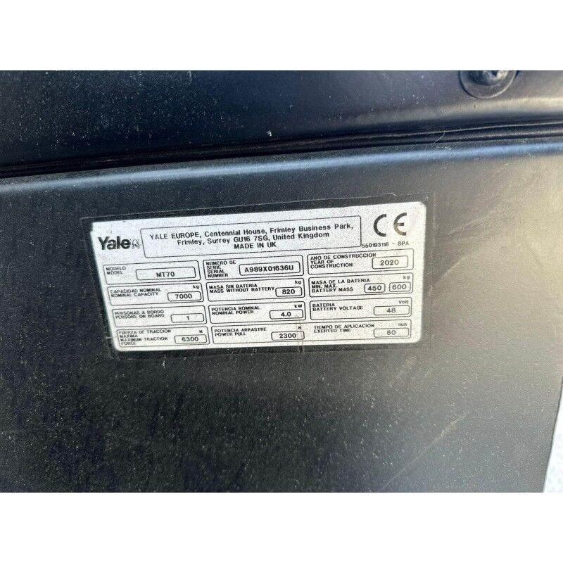 Yale MT70 Vetotrukit