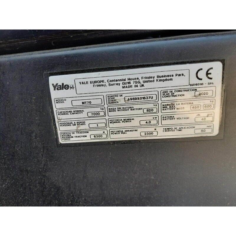 Yale MT70 Vetotrukit